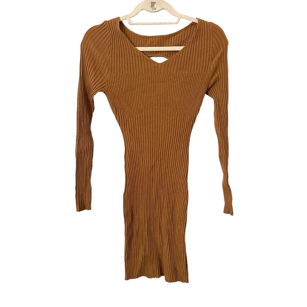 ANTHROPOLOGIE Daily Practice Ribbed Sweater Dress‎ NWT Sz Small